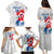Custom France Rugby 2025 Family Matching Puletasi and Hawaiian Shirt Allez Les Bleus!