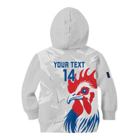 Custom France Rugby 2025 Kid Hoodie Allez Les Bleus!