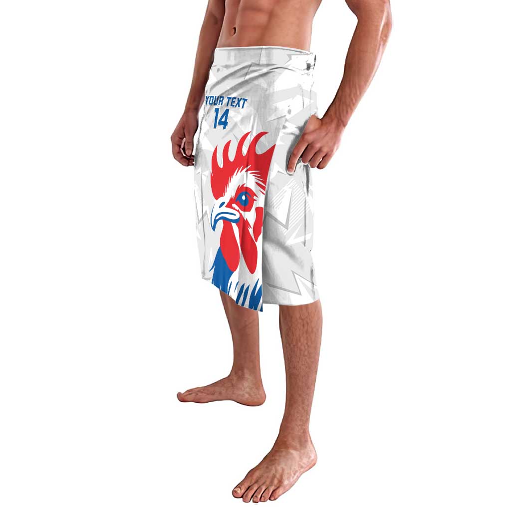 Custom France Rugby 2025 Lavalava Allez Les Bleus!