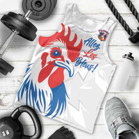 Custom France Rugby 2025 Men Tank Top Allez Les Bleus!