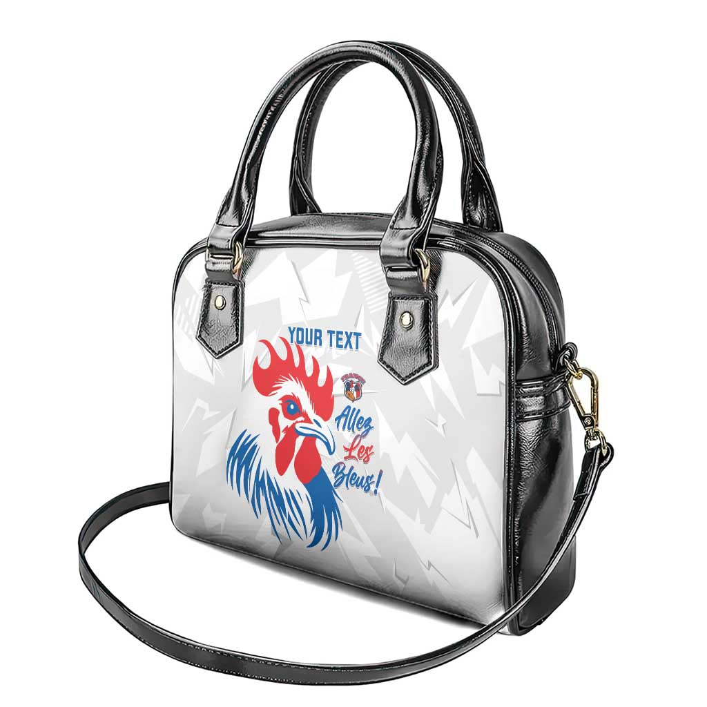 Custom France Rugby 2025 Shoulder Handbag Allez Les Bleus!