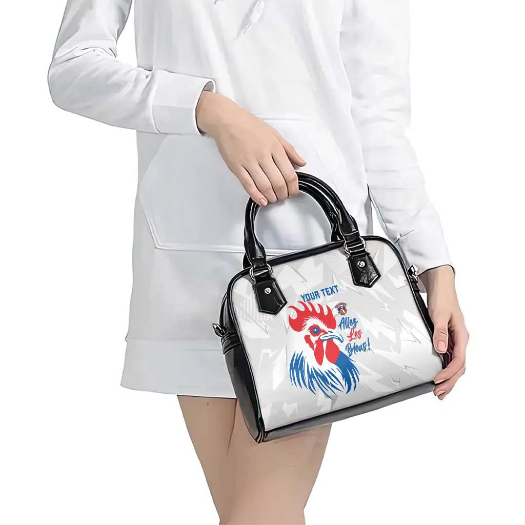 Custom France Rugby 2025 Shoulder Handbag Allez Les Bleus!
