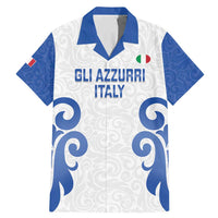 Custom Italy Rugby 2025 Family Matching Mermaid Dress and Hawaiian Shirt Come on Gli Azzurri!