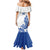 Custom Italy Rugby 2025 Family Matching Mermaid Dress and Hawaiian Shirt Come on Gli Azzurri!