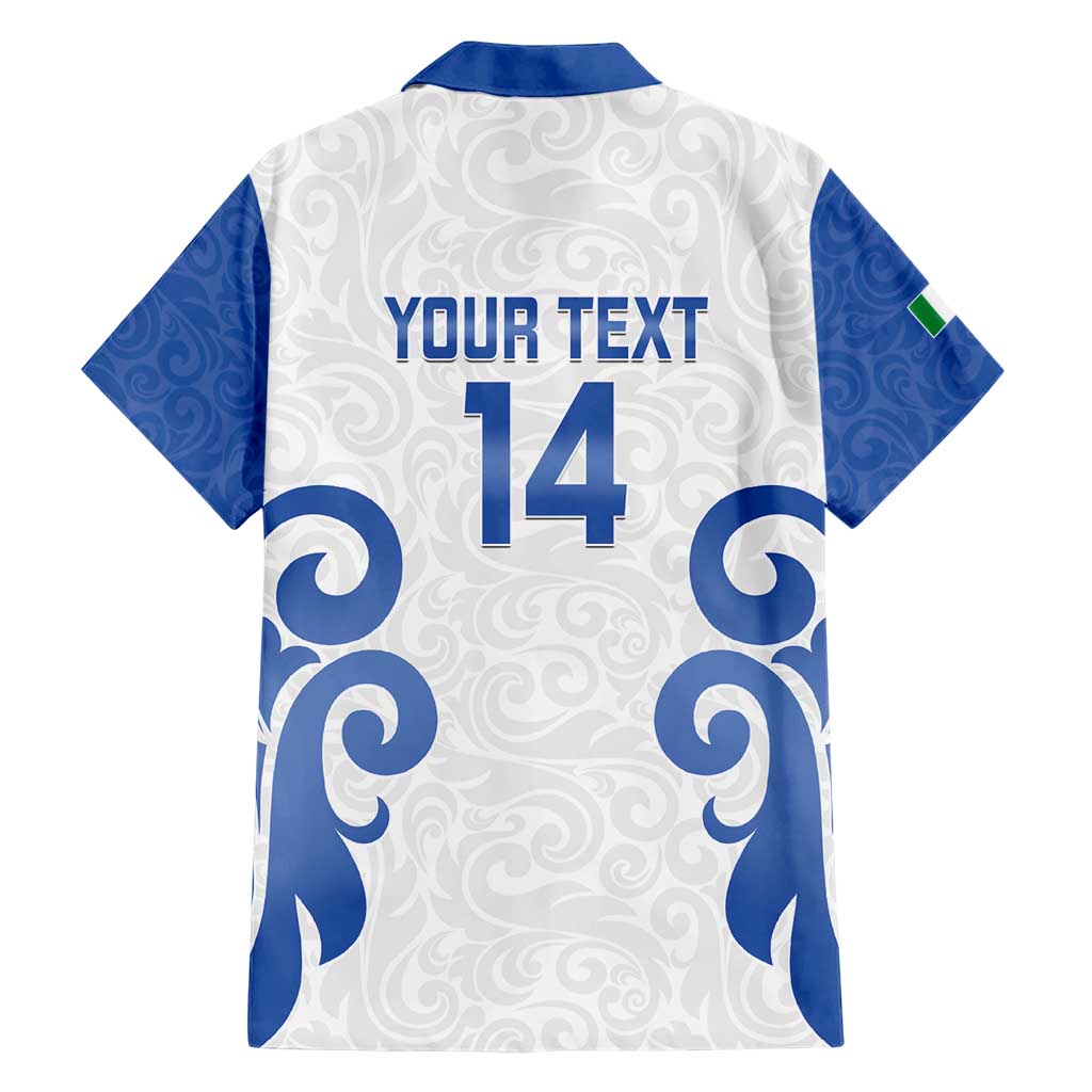Custom Italy Rugby 2025 Hawaiian Shirt Come on Gli Azzurri!