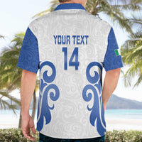 Custom Italy Rugby 2025 Hawaiian Shirt Come on Gli Azzurri!