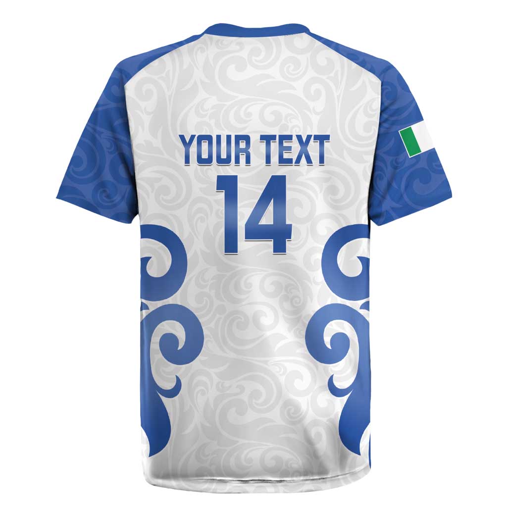 Custom Italy Rugby 2025 Rugby Jersey Come on Gli Azzurri!