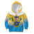 US Virgin Islands Kid Hoodie Coat Of Arms Grunge Style