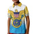 US Virgin Islands Kid Polo Shirt Coat Of Arms Grunge Style