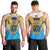 US Virgin Islands Men Tank Top Coat Of Arms Grunge Style