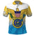 US Virgin Islands Polo Shirt Coat Of Arms Grunge Style