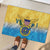 US Virgin Islands Rubber Doormat Coat Of Arms Grunge Style