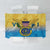 US Virgin Islands Tablecloth Coat Of Arms Grunge Style