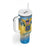 Personalized US Virgin Islands Tumbler With Handle Coat Of Arms Grunge Style