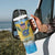 Personalized US Virgin Islands Tumbler With Handle Coat Of Arms Grunge Style