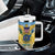 Personalized US Virgin Islands Tumbler With Handle Coat Of Arms Grunge Style