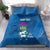 Custom Scotland Rugby 2025 Bedding Set Funny Thistle Mascot Go Scottish!