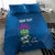 Custom Scotland Rugby 2025 Bedding Set Funny Thistle Mascot Go Scottish!