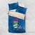 Custom Scotland Rugby 2025 Bedding Set Funny Thistle Mascot Go Scottish!