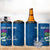 Personalised Scotland Rugby 2025 4 in 1 Can Cooler Tumbler Funny Thistle Mascot Go Scottish!