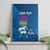 Custom Scotland Rugby 2025 Canvas Wall Art Funny Thistle Mascot Go Scottish!