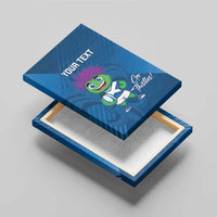 Custom Scotland Rugby 2025 Canvas Wall Art Funny Thistle Mascot Go Scottish!
