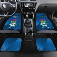 Custom Scotland Rugby 2025 Car Mats Funny Thistle Mascot Go Scottish!