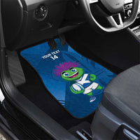 Custom Scotland Rugby 2025 Car Mats Funny Thistle Mascot Go Scottish!