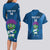 Custom Scotland Rugby 2025 Couples Matching Long Sleeve Bodycon Dress and Hawaiian Shirt Funny Thistle Mascot Go Scottish!