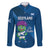 Custom Scotland Rugby 2025 Family Matching Short Sleeve Bodycon Dress and Hawaiian Shirt Funny Thistle Mascot Go Scottish!
