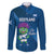 Custom Scotland Rugby 2025 Family Matching Summer Maxi Dress and Hawaiian Shirt Funny Thistle Mascot Go Scottish!