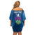 Custom Scotland Rugby 2025 Off Shoulder Short Dress Funny Thistle Mascot Go Scottish!