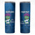 Personalised Scotland Rugby 2025 Skinny Tumbler Funny Thistle Mascot Go Scottish!