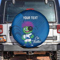 Custom Scotland Rugby 2025 Spare Tire Cover Funny Thistle Mascot Go Scottish!
