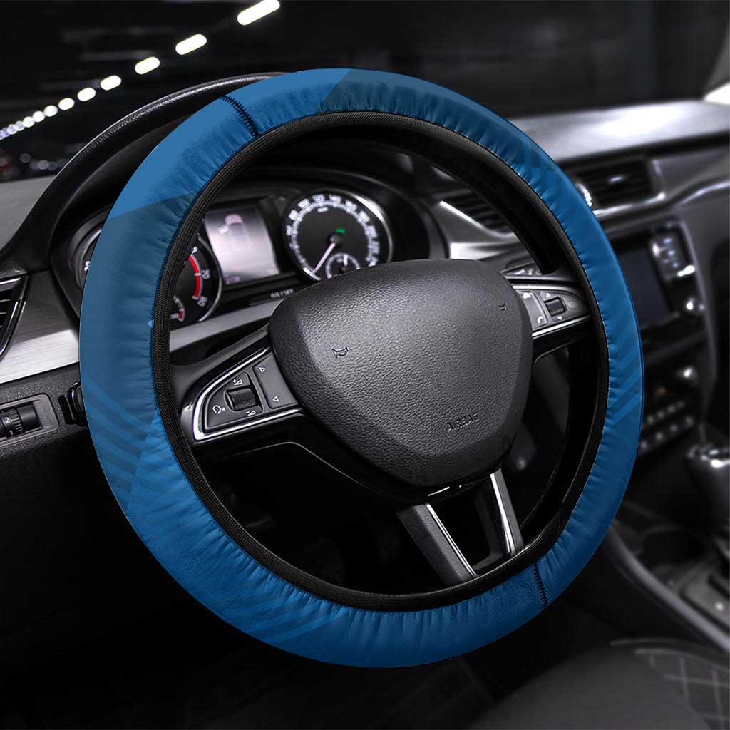 Scotland Rugby 2025 Steering Wheel Cover Funny Thistle Mascot Go Scottish!