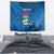 Custom Scotland Rugby 2025 Tapestry Funny Thistle Mascot Go Scottish!