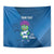 Custom Scotland Rugby 2025 Tapestry Funny Thistle Mascot Go Scottish!