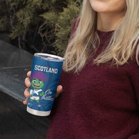Personalised Scotland Rugby 2025 Tumbler Cup Funny Thistle Mascot Go Scottish!