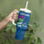 Personalised Scotland Rugby 2025 Tumbler With Handle Funny Thistle Mascot Go Scottish!