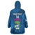 Custom Scotland Rugby 2025 Wearable Blanket Hoodie Funny Thistle Mascot Go Scottish!