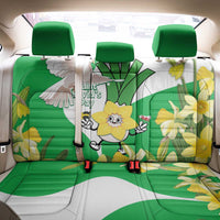 Wales Saint David's Day Back Car Seat Cover Welsh Funny Leek Daffodil