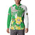 Wales Saint David's Day Button Sweatshirt Welsh Funny Leek Daffodil