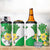 Wales Saint David's Day 4 in 1 Can Cooler Tumbler Welsh Funny Leek Daffodil