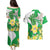 Wales Saint David's Day Couples Matching Puletasi and Hawaiian Shirt Welsh Funny Leek Daffodil