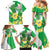 Wales Saint David's Day Family Matching Mermaid Dress and Hawaiian Shirt Welsh Funny Leek Daffodil