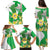 Wales Saint David's Day Family Matching Puletasi and Hawaiian Shirt Welsh Funny Leek Daffodil