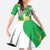Wales Saint David's Day Family Matching Summer Maxi Dress and Hawaiian Shirt Welsh Funny Leek Daffodil