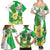 Wales Saint David's Day Family Matching Summer Maxi Dress and Hawaiian Shirt Welsh Funny Leek Daffodil
