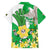 Wales Saint David's Day Family Matching Summer Maxi Dress and Hawaiian Shirt Welsh Funny Leek Daffodil