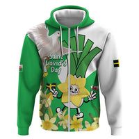 Wales Saint David's Day Hoodie Welsh Funny Leek Daffodil